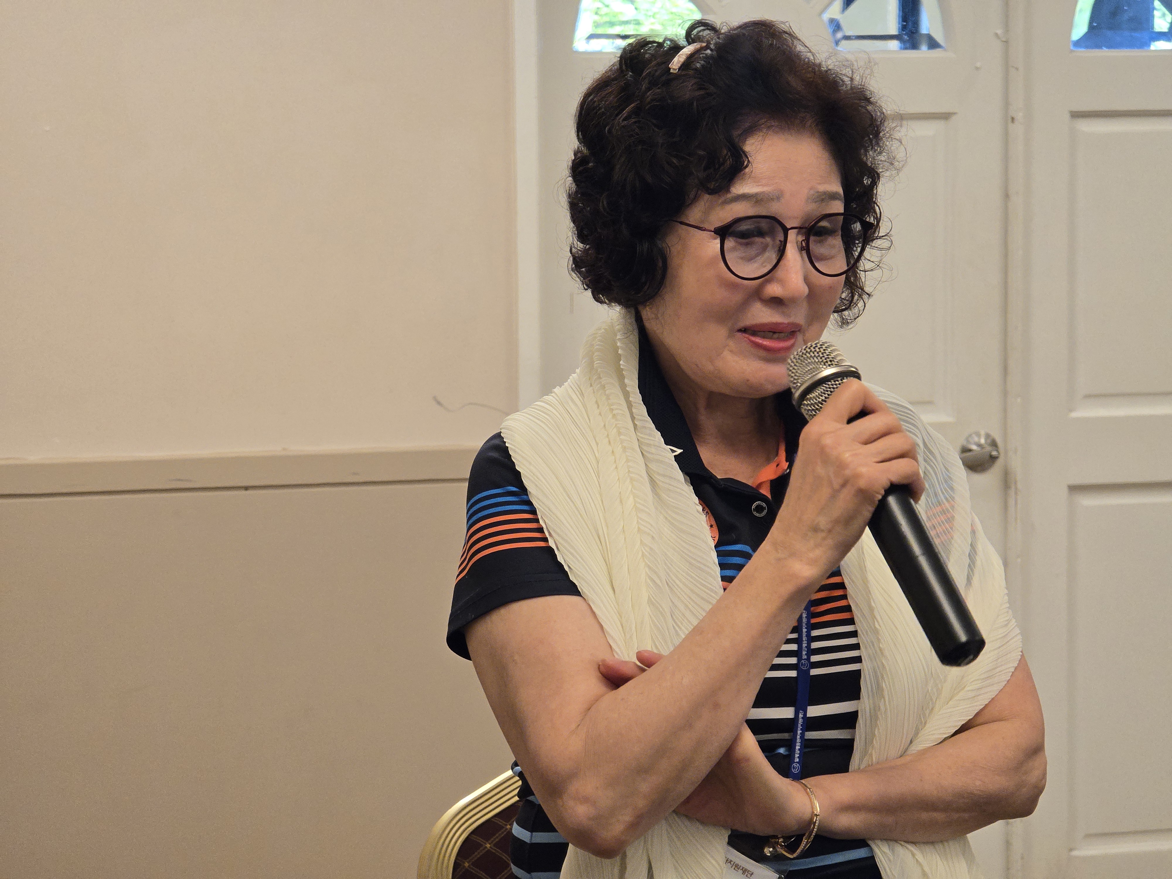 유족간담회 (유족 송기대자님)