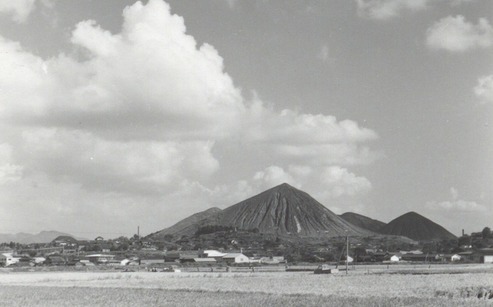 보타야마 전경(1966년 10월)